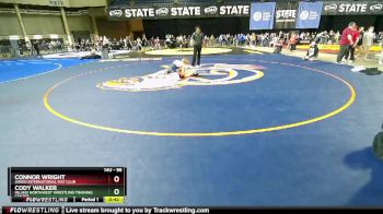 96 lbs Semifinal - Cody Walker, Inland Northwest Wrestling Training Center vs Connor Wright, Askeo International Mat Club