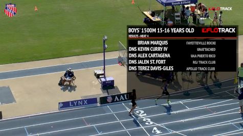 Girls' 1500m, Finals 1 - Age 17-18