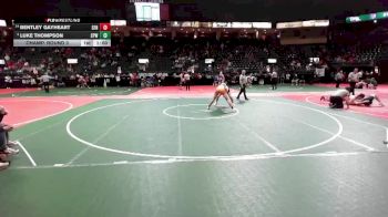 164 lbs Champ. Round 3 - Luke Thompson, CPWA vs Bentley Gayheart, SEN3