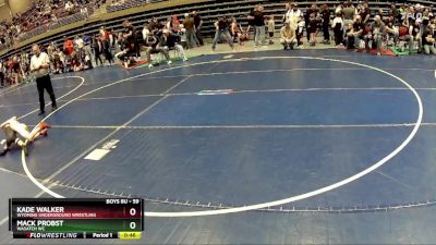 59 lbs Cons. Round 5 - Kade Walker, Wyoming Underground Wrestling vs Mack Probst, Wasatch WC