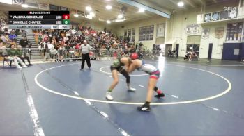 105 lbs Cons. Round 2 - Valeria Gonzalez, Lancaster vs Danielle Chavez, Lakeside