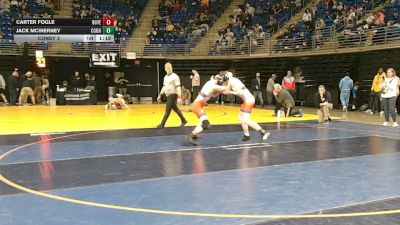 124 lbs Consy 2 - Carter Fogle, Boyertown vs Jack McInerney, Council Rock