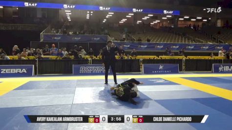 Chloe Danielle Pichardo vs Avery Kahealani Armbruster 2026 Pan Kids Jiu-Jitsu IBJJF Championship