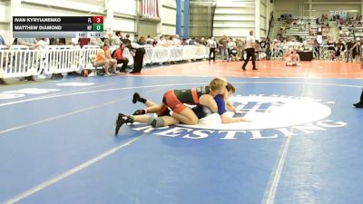 138 lbs Round Of 128 - Ivan Kyryianenko, FL vs Matthew Diamond, NY