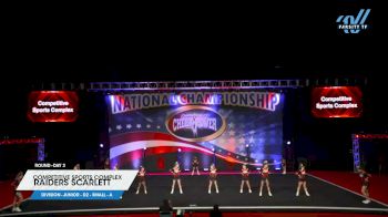 Competitive Sports Complex - Raiders Scarlett [2023 L3 Junior - D2 - Small - A Day 2] 2023 ACP Southern Nationals