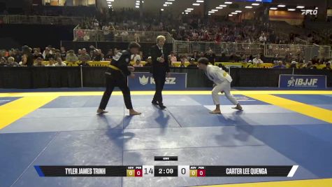Barron David Roberts vs Matthew Jacob Hurst 2025 Pan Kids Jiu-Jitsu IBJJF Championship