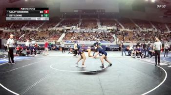 132-D1 Semifinal - Izzy LeVine, Casteel High School vs Kailey Cisneros, Mesa High School
