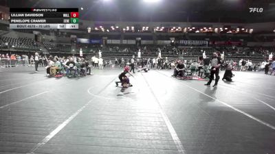 70 lbs Consi Of 4 - Lillian Davidson, Wall Knights vs Penelope Cramer, Seneca