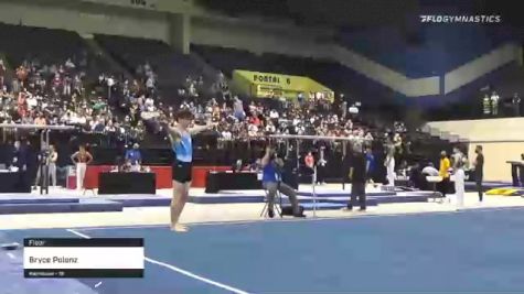 Bryce Polenz - Floor - 2021 USA Gymnastics Development Program National Championships