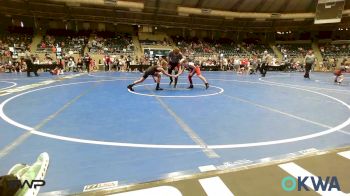 90 lbs Consolation - Tucker Piersol, Claremore Wrestling Club vs Kade Cole, Coweta Tiger Wrestling