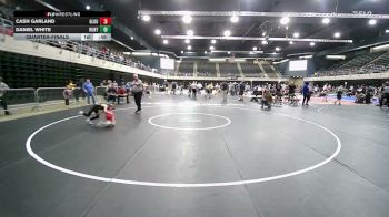 52 lbs Quarterfinal - Cash Garland, Gloucester vs Daniel White, Huntingtown