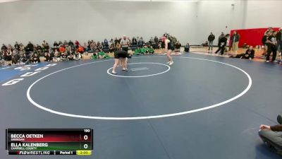 190 lbs Semifinal - Becca Oetken, Sheridan vs Ella Kalenberg, Campbell County