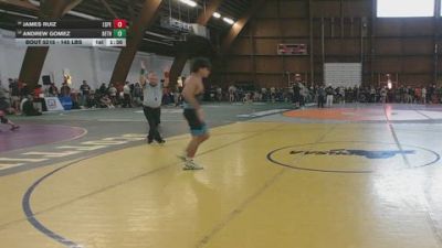 145 lbs Round Of 16 - James Ruiz, Esperanza High School vs Andrew Gomez, Bethlehem Catholic