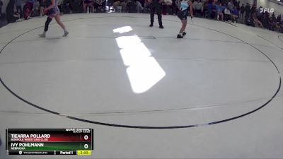 118 lbs Quarterfinal - Ivy Pohlmann, Nebraska vs Tiearra Pollard, Norfolk Wrestling Club