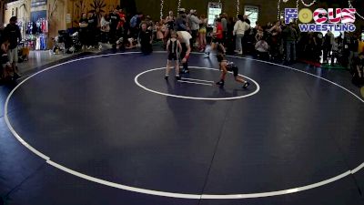 45-48 lbs Round 3 - Emmitt Bishop, Conneaut Eagles vs Caleigha Sartori, Knoch Knights