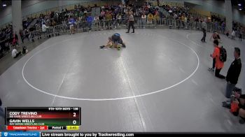 138 lbs Cons. Round 6 - Gavin Wells, Mat Demon Wrestling Club vs Cody Trevino, Big Game Wrestling Club