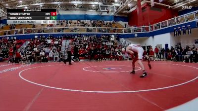 113 lbs 1st Place Match - Noel Verduzco, Lowell vs Colin Strayer, Crown Point