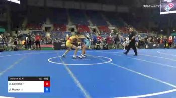 152 lbs Consi Of 32 #1 - Aidan Costello, Indiana vs Javani Majoor, Colorado