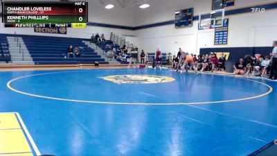 197 lbs Round 1 (6 Team) - Kenneth Philllips, Snow vs Chandler Loveless, North Idaho College