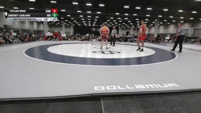 190 lbs 1st Place Match - Dylan Reel, Compound Wrestling vs Jeremy LeBlanc, Arizona