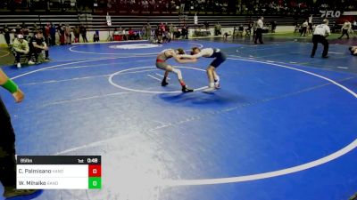 85 lbs Round Of 32 - Cj Palmisano, Hanover vs William Mihalko, Randolph