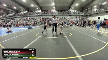 45 lbs Cons. Round 2 - Cole Armentrout, Hallsville Kids Club-AA  vs Waylon Phillips, Willard Youth Wrestling Club-AAA