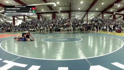 126 lbs Champ. Round 1 - Cole Faircloth, Arbor View vs Ethan Cota, Reno