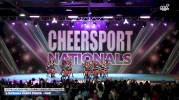 Louisiana Cheer Force - Fire [2026 L4 Junior - Flex - Medium Day 2] 2026 CHEERSPORT National All Star Cheerleading Championship