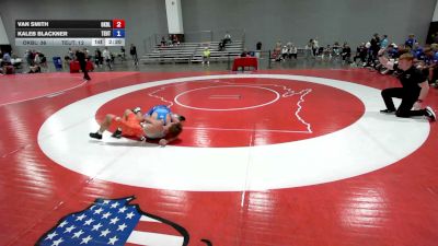 126 lbs Van Smith, Oklahoma Blue vs Kaleb Blackner, Team Utah