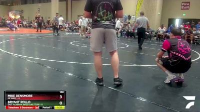 106 lbs Round 4 (6 Team) - Mike Densmore, MF Army vs Bryant Rollo, East Alabama Wrestling Team