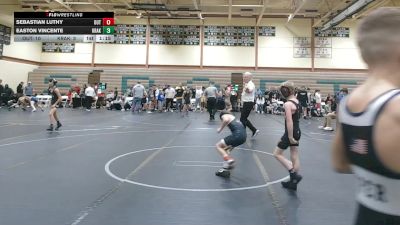 60 lbs Round 1 (8 Team) - Sebastian Luthy, The Outsiders vs Easton Vincente, Kraken