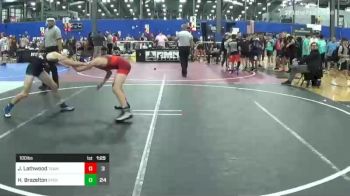 100 lbs Rr Rnd 3 - Joseph Lathwood, Team BRO vs Holden Brazelton, Storm Wrestling