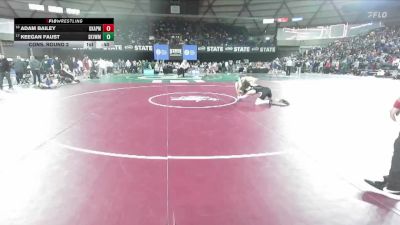 Boys 4A 120 lbs Cons. Round 2 - Adam Bailey, Graham-Kapowsin vs Keegan Faust, Skyview