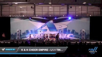 K & K Cheer Empire - L1.1 Tiny - PREP [2023 Mini Majesty 12:53 PM] 2023 Athletic Championships Mesa Nationals