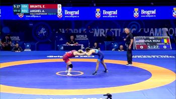 68 kg Qualif. - Emma Patrici Bruntil, United States vs Alexandra Nicoleta Anghel, Romania