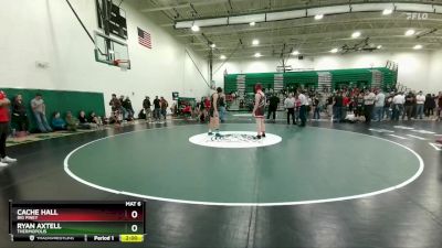 165D Round 1 - Cache Hall, Big Piney vs Ryan Axtell, Thermopolis