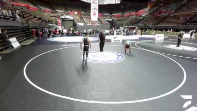132 lbs 7th Place Match - Maximo Mendoza vs Titus Silveria, Vasky Bros\Pitman Wrestling Club