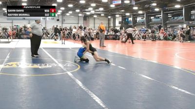 76 lbs Round 1 - 9:00am Saturday - Hayven Morrill, Select vs Gavin Davis, Westshore D.S.