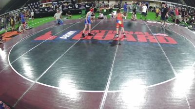 98 lbs Quarters - Brock Hvass, Idaho vs Emmitt Nolte, Nevada