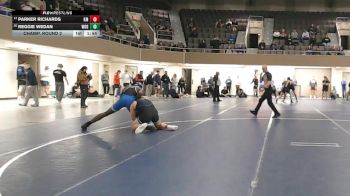 189 Championship Bracket Champ. Round 2 - Parker Richards, Kasson-Mantorville vs Reggie Wedan, Woodbury