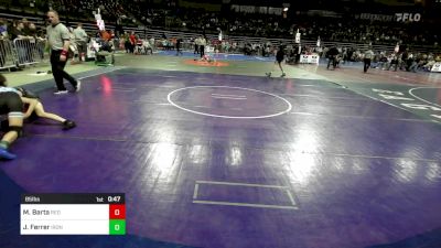 85 lbs Consi Of 16 #2 - Munif Barta, Red Nose WC vs Jirrard Ferrer, Iron Horse