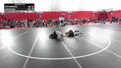 12U Boys - 108 lbs Cons. Round 4 - Otto Marshall, Askren Wrestling Academy vs Austin Page, Wisconsin