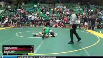 144 lbs Quarterfinal - Andrew Supers, MEDINA vs Zisimos Giatis, Highland (Medina)