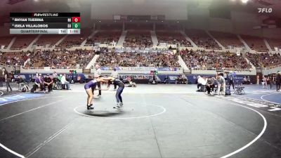 100-D1 Quarterfinal - Rhyan Tijerina, Millennium High School vs Isela Villalobos, Sunnyside High School