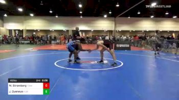 195 lbs Semifinal - Chris Greil, Palm Harbor University High School Wrestling vs Kanenan Barriner, North Carolina JETS