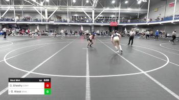 174 lbs Quarterfinal - Dillon Sheehy, Army-West Point vs Daniel Wask, Naval Academy