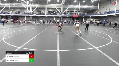 174 lbs Quarterfinal - Dillon Sheehy, Army-West Point vs Daniel Wask, Naval Academy