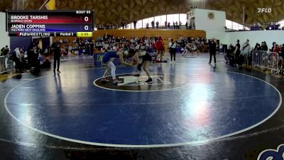 131 lbs Cons. Round 3 - Jaden Coppins, Western New England vs Brooke Tarshis, Buffalo State