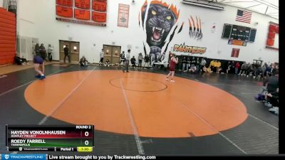 160B Round 2 - Hayden VonOlnhausen, Huntley Project vs Roedy Farrell, Thermopolis