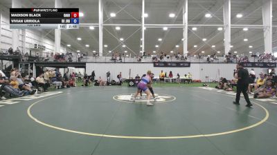 130 lbs Madison Black, California Gold vs Vivian Urriola, South Carolina